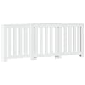 Miniatyrbillede 3 af 11: vidaXL radiatorskjuler 205x21,5x83,5 cm konstrueret træ hvid
