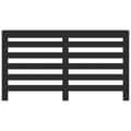 Miniatyrbilde 4 av 10: vidaXL Radiatordeksel svart 149x20x82 cm konstruert tre