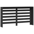 Miniatyrbilde 6 av 10: vidaXL Radiatordeksel svart 149x20x82 cm konstruert tre