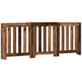 Miniatyrbilde 3 av 11: vidaXL Radiatordeksel gammelt tre 205x21,5x83,5 cm konstruert tre