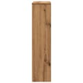Miniatyrbilde 5 av 10: vidaXL Radiatordeksel artisan eik 104x20x82 cm konstruert tre