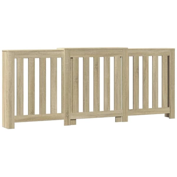 vidaXL Elementskydd sonoma-ek 205x21,5x83,5 cm konstruerat trä