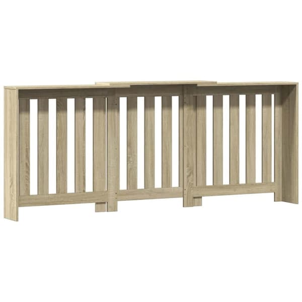 vidaXL Elementskydd sonoma-ek 205x21,5x83,5 cm konstruerat trä
