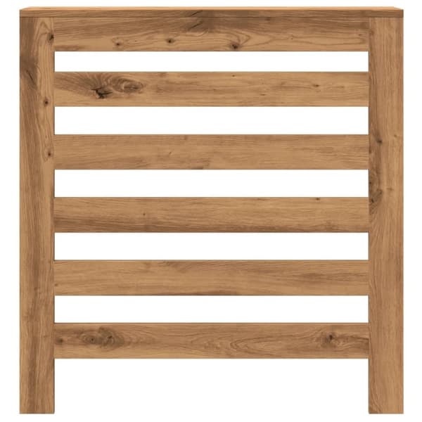 vidaXL Radiatordeksel artisan eik 78x20x82 cm konstruert tre