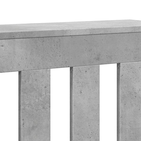 vidaXL radiatorskjuler 205x21,5x83,5 cm konstrueret træ betongrå