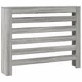 Miniatyrbilde 3 av 10: vidaXL Radiatordeksel sonoma eik 104x20x82 cm konstruert tre
