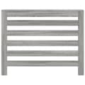 Miniatyrbilde 4 av 10: vidaXL Radiatordeksel sonoma eik 104x20x82 cm konstruert tre