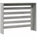 Miniatyrbilde 6 av 10: vidaXL Radiatordeksel sonoma eik 104x20x82 cm konstruert tre