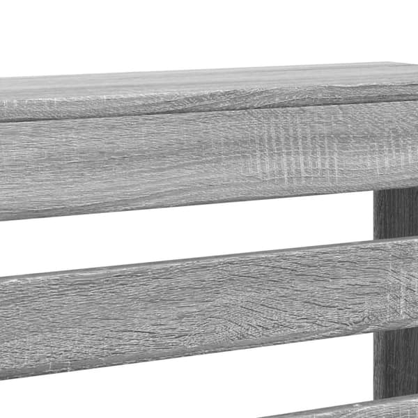 vidaXL Radiatordeksel sonoma eik 104x20x82 cm konstruert tre