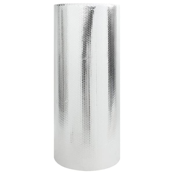 vidaXL Sølv Aluminiumfolie 1 x 5 m Varmebestandig