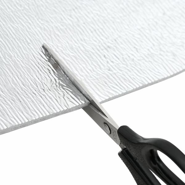 vidaXL Sølv Aluminium 0.5 x 25 m Opvarmningsradiator reflektor