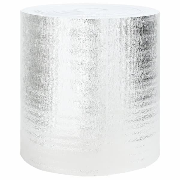 vidaXL Sølv Aluminium 0.5 x 25 m Opvarmningsradiator reflektor