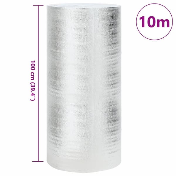vidaXL Radiator Varme Reflektor 1x10 m