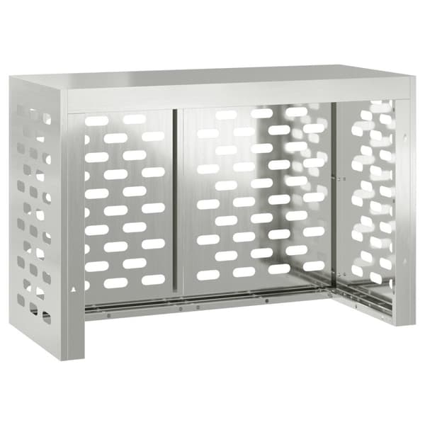 vidaXL Galvaniseret Galvaniseret stål 90 x 40 x 60 cm Airconditiondæksel