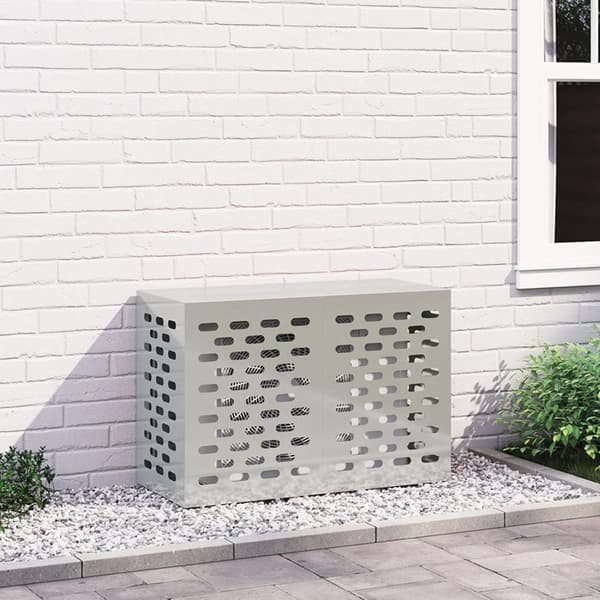 vidaXL Förzinkad Förzinkat stål 90 x 40 x 60 cm