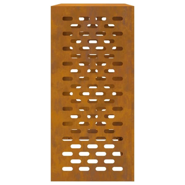 vidaXL Air Conditioner Deksel 110x50x105 cm Forvitret Stål