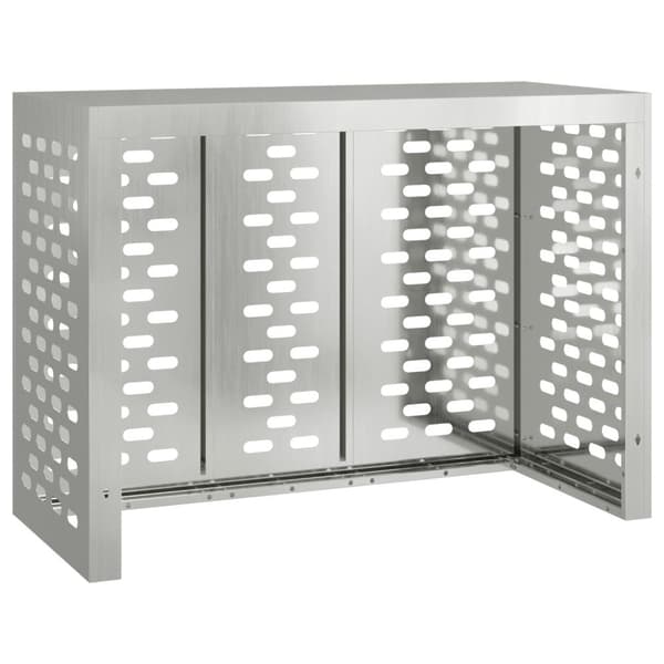 vidaXL Galvaniseret Galvaniseret stål 110 x 50 x 80 cm Holdbar