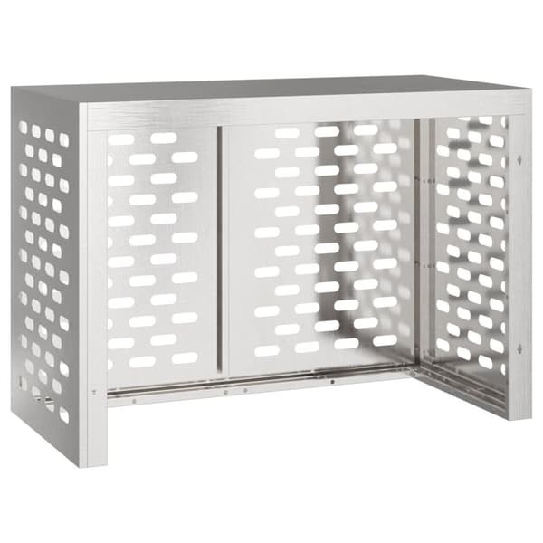 vidaXL Air Conditioner Cover 100x50x70 cm Rustfritt Stål