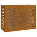 Miniatyrbild 3 av 11: vidaXL Corten stål Väderbeständigt stål 110 x 50 x 80 cm Hållbar