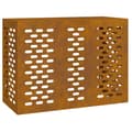 Miniatyrbild 4 av 11: vidaXL Corten stål Väderbeständigt stål 110 x 50 x 80 cm Hållbar