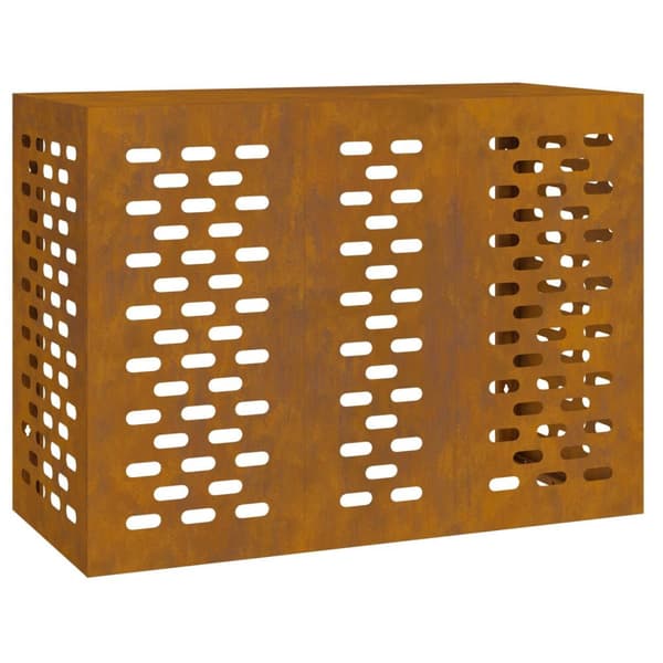 vidaXL Corten stål Väderbeständigt stål 110 x 50 x 80 cm Hållbar
