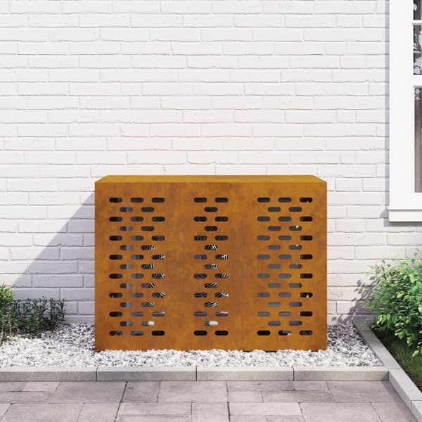vidaXL Corten stål Väderbeständigt stål 110 x 50 x 80 cm Hållbar