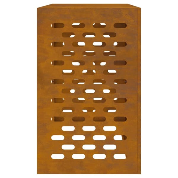 vidaXL Corten stål Väderbeständigt stål 110 x 50 x 80 cm Hållbar