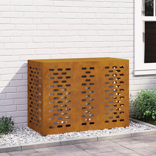 vidaXL Corten stål Väderbeständigt stål 110 x 50 x 80 cm Hållbar