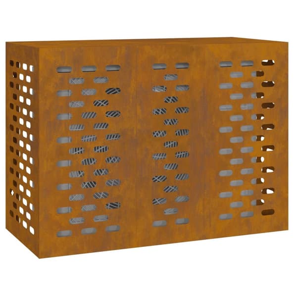 vidaXL Corten stål Väderbeständigt stål 110 x 50 x 80 cm Hållbar