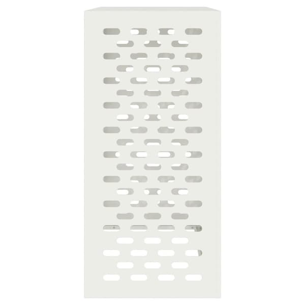 vidaXL Vit Plast 110 x 50 x 105 cm Luftkonditioneringsskydd
