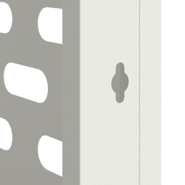 vidaXL Vit Metall 100 x 50 x 70 cm Värmepumpsöverdrag Rektangulärt
