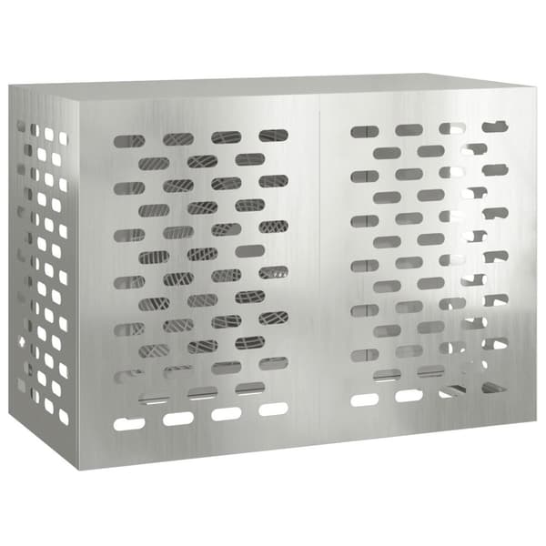 vidaXL Galvaniseret stål 100 x 50 x 70 cm Airco dæksel Rektangulær