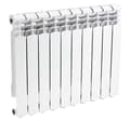 Miniatyrbillede 2 af 2: Aluminiumsradiator 70 Power 1 ribbe