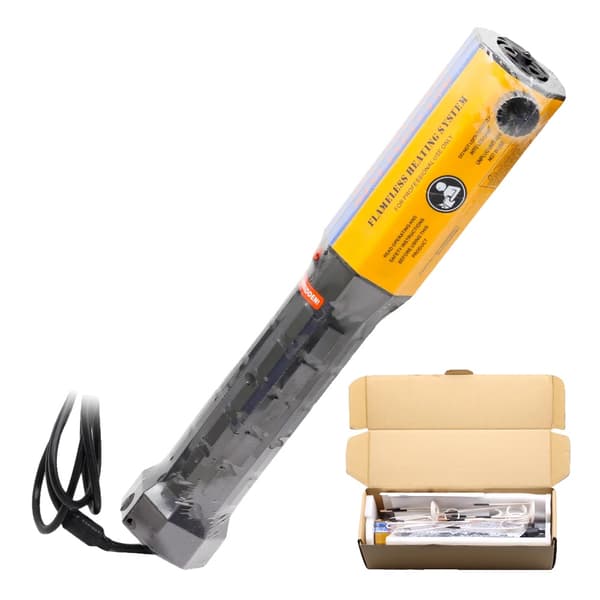 Magnetisk induktionsvarmer, 1000W effekt, inkluderer 8 spoler,plus 8 spiraler, EU-stik