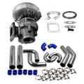 Miniatyrbild 1 av 4: Intercooler Rör Kit, 76mm Diameter, Kompatibilitet med T3 Turbo