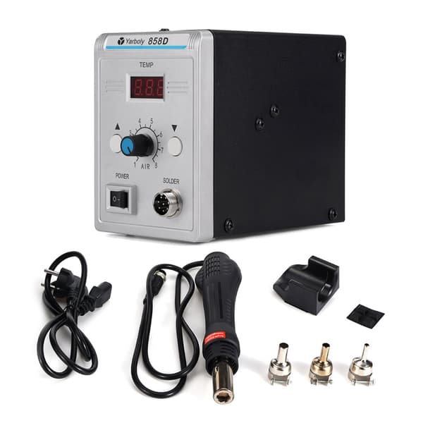 Värmeblås, 700W effekt, Temperaturområde 100°C–450°C