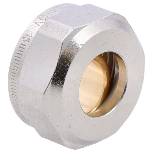 OFIX CEP -puristusliittimet CU 15mmX3/4 (setti=2 kpl), pehmeät tiivisteet