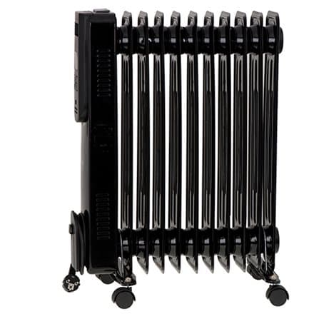 Camry | Heater | CR 7813 | Oil Filled Radiator | 2500 W | Number of power levels 3 | Black