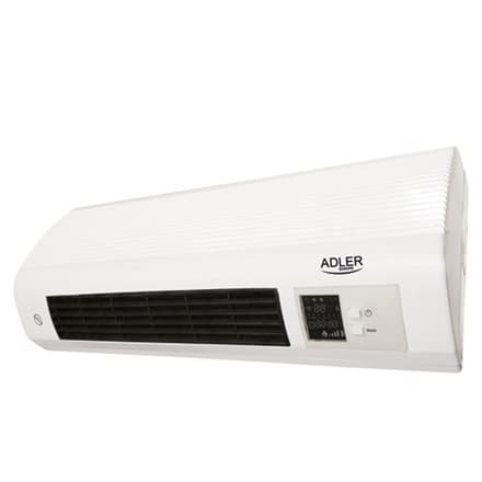 Adler AD 7714 electric space heater Indoor Black, White 2200 W Fan electric space heater Sort, Hvit
