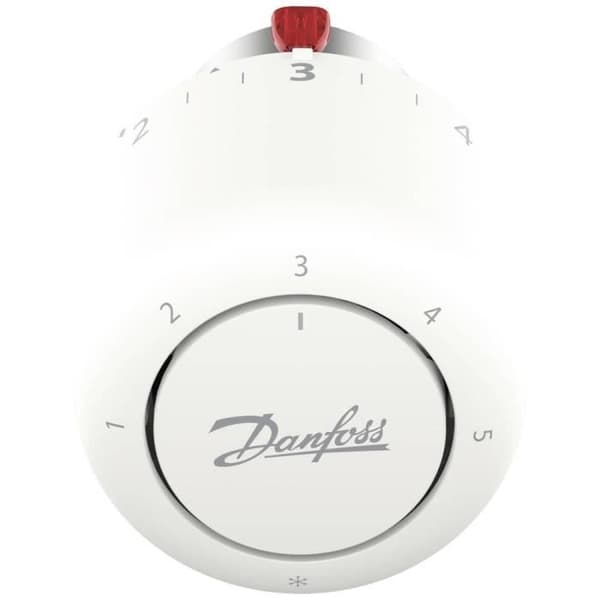 Danfoss Aero RA/VL 26mm mekaniskt termostathuvud - Vit