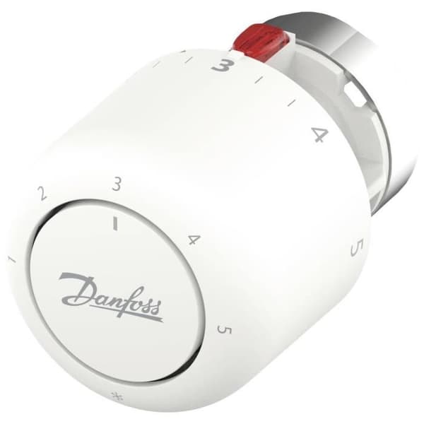 Danfoss Aero RA/V mekaniskt termostathuvud för RAV-ventiler - Vit