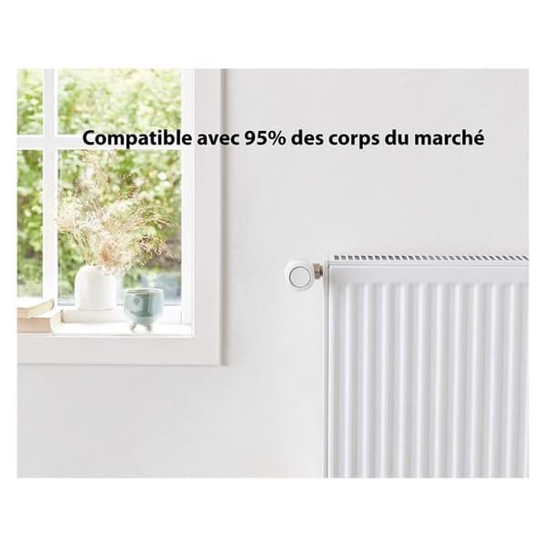 Anslutet termostatiskt radiatorhuvud - DANFOSS - Ally 014G2460 - Fjärrkontroll - Energisparande