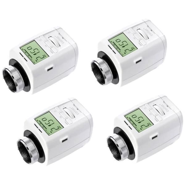Comet Plus elektronisk radiatortermostat - Eurotronic - 700151 - Vit - Individuellt programmerbar