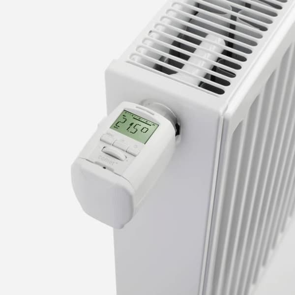 Comet Plus elektronisk radiatortermostat - Eurotronic - 700151 - Vit - Individuellt programmerbar