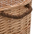 Miniatyrbillede 5 af 7: vidaXL brændekurv med håndtag 78 x 54 x 34 cm naturpil