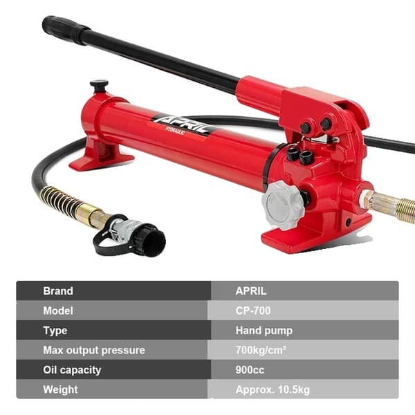 Hydraulikpumpe, Højtryk, Bærbar, CP-700A CP-700