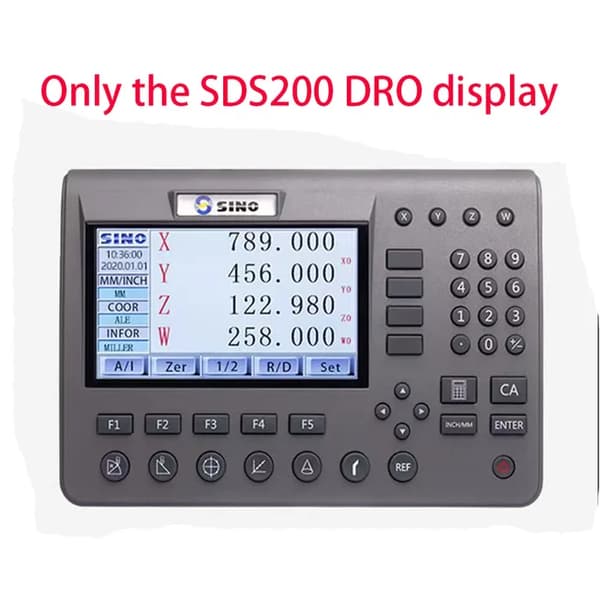 Digitaalinen näyttö, LCD-näyttö, 2-akselinen sarja, Vain DRO-näyttö