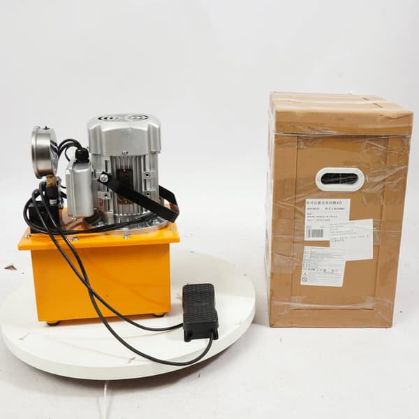 Sähkökäyttöinen hydraulipumppu, 750W, 2-70 Mpa, 725-10,000 PSI,Keltainen