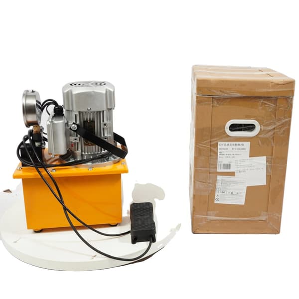 Sähkökäyttöinen hydraulipumppu, 750W, 2-70 Mpa, 725-10,000 PSI,Keltainen