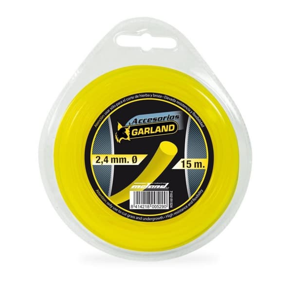 Skæremaskinstråd Garland 71021r1524 Ø 2,4 mm Cirkulær 15 m Nylon